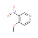 4-Methoxy-3-nitropyridine (CAS 31872-62-5) - chemical structure image