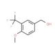 4-Methoxy-3-(trifluoromethyl)benzyl alcohol (CAS 261951-88-6) - chemical structure image