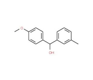 4-Methoxy-3&prime;-methylbenzhydrol - chemical structure image