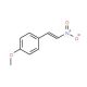 4-Methoxy-β-nitrostyrene (CAS 3179-10-0) - chemical structure image