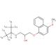 4-Methoxy Propranolol-d7 - chemical structure image