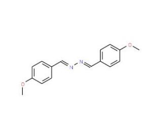 4-Methoxybenzaldehyde azine (CAS 2299-73-2) - chemical structure image