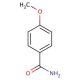 4-Methoxybenzamide (CAS 3424-93-9) - chemical structure image