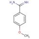 4-Methoxybenzamidine, Hydrochloride (CAS 51721-68-7) - chemical structure image