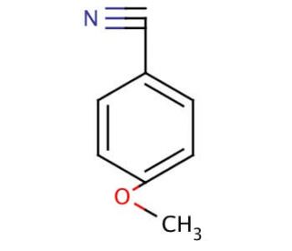 4-Methoxybenzonitrile (CAS 874-90-8) - chemical structure image