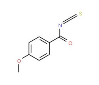 4-Methoxybenzoyl isothiocyanate (CAS 16778-84-0) - chemical structure image