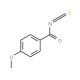 4-Methoxybenzoyl isothiocyanate (CAS 16778-84-0) - chemical structure image