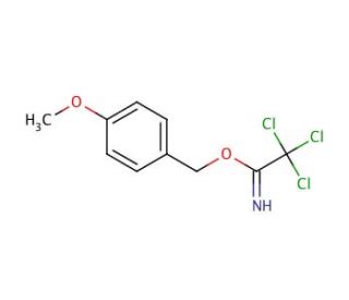 4-Methoxybenzyl-2,2,2-trichloroacetimidate (CAS 89238-99-3) - chemical structure image