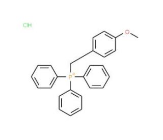 (4-Methoxybenzyl)triphenylphosphonium chloride (CAS 3462-97-3) - chemical structure image