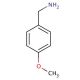 4-Methoxybenzylamine (CAS 2393-23-9) - chemical structure image