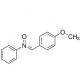 (4-Methoxybenzylidene)aniline nitrone (CAS 3585-93-1) - chemical structure image