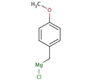 4-Methoxybenzylmagnesium chloride solution (CAS 38769-92-5) - chemical structure image