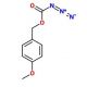 4-Methoxybenzyloxycarbonyl azide (CAS 25474-85-5) - chemical structure image