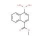 4-(Methoxycarbonyl)naphthalene-1-boronic acid (CAS 957034-67-2) - chemical structure image