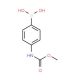 4-(Methoxycarbonylamino)benzeneboronic acid (CAS 850567-96-3) - chemical structure image