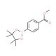 4-Methoxycarbonylphenylboronic acid, pinacol ester (CAS 17136-80-0) - chemical structure image