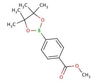 4-Methoxycarbonylphenylboronic acid pinacol ester (CAS 171364-80-0) - chemical structure image