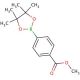 4-Methoxycarbonylphenylboronic acid pinacol ester (CAS 171364-80-0) - chemical structure image