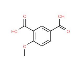 4-Methoxyisophthalic acid (CAS 2206-43-1) - chemical structure image