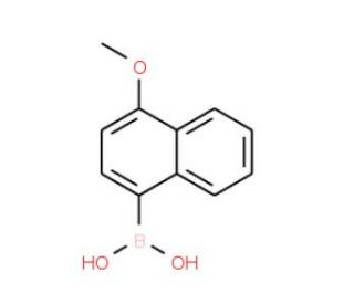 4-Methoxynaphthalen-1-ylboronic acid (CAS 219834-95-4) - chemical structure image