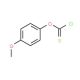 4-methoxyphenoxymethanecarbothioyl chloride - chemical structure image