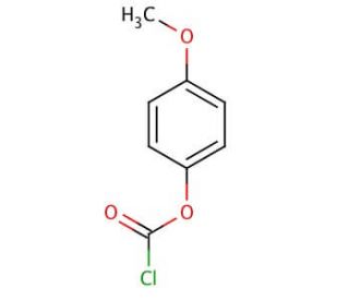 4-Methoxyphenyl chloroformate (CAS 7693-41-6) - chemical structure image