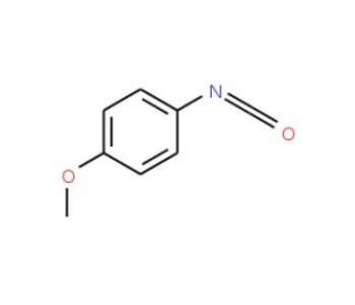 4-Methoxyphenyl isocyanate (CAS 5416-93-3) - chemical structure image