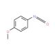 4-Methoxyphenyl isocyanate (CAS 5416-93-3) - chemical structure image