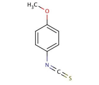 4-Methoxyphenyl isothiocyanate (CAS 2284-20-0) - chemical structure image