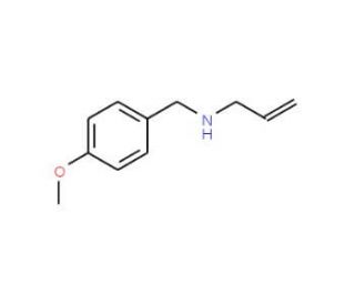 [(4-methoxyphenyl)methyl](prop-2-en-1-yl)amine - chemical structure image