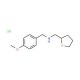 (4-Methoxyphenyl)-N-(tetrahydro-2-furanylmethyl)-methanamine hydrochloride - chemical structure image
