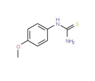 (4-Methoxyphenyl)thiourea (CAS 2293-07-4) - chemical structure image