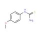 (4-Methoxyphenyl)thiourea (CAS 2293-07-4) - chemical structure image