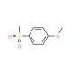 4-Methoxyphenylmethylsulfone (CAS 3517-90-6) - chemical structure image