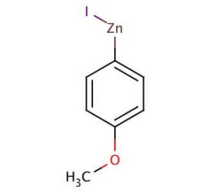 4-Methoxyphenylzinc iodide solution (CAS 254454-47-2) - chemical structure image