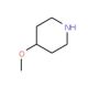 4-Methoxypiperidine (CAS 4045-24-3) - chemical structure image