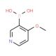 (4-Methoxypyridin-3-yl)boronic acid (CAS 355004-67-0) - chemical structure image