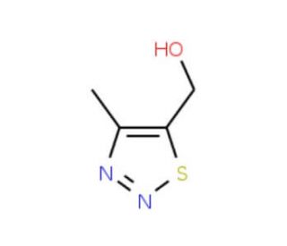 (4-Methyl-1,2,3-thiadiazol-5-yl)methanol (CAS 163008-86-4) - chemical structure image