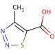 4-Methyl-1,2,3-thiadiazole-5-carboxylic acid (CAS 18212-21-0) - chemical structure image