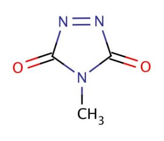 4-Methyl-1,2,4-triazoline-3,5-dione (CAS 13274-43-6) - chemical structure image