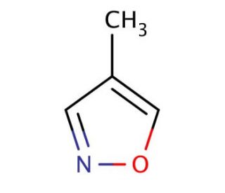 4-methyl-1,2-oxazole (CAS 6454-84-8) - chemical structure image