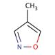 4-methyl-1,2-oxazole (CAS 6454-84-8) - chemical structure image
