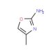 4-Methyl-1,3-oxazol-2-amine (CAS 35629-70-0) - chemical structure image