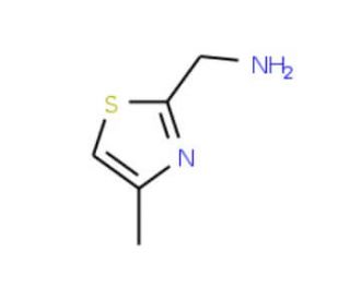 (4-methyl-1,3-thiazol-2-yl)methylamine (CAS 51221-45-5) - chemical structure image