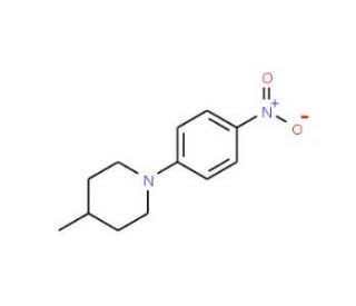 4-methyl-1-(4-nitrophenyl)piperidine - chemical structure image