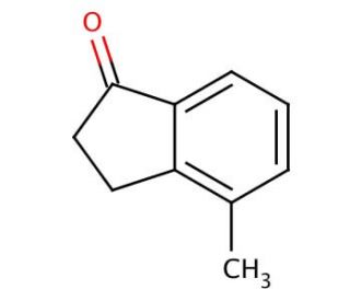 4-Methyl-1-indanone (CAS 24644-78-8) - chemical structure image