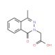 (4-methyl-1-oxophthalazin-2(1H)-yl)acetic acid (CAS 68775-82-6) - chemical structure image