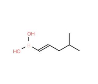 4-Methyl-1-pentenylboronic acid (CAS 214907-33-2) - chemical structure image