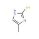 4-Methyl-1H-imidazole-2-thiol (CAS 3247-70-9) - chemical structure image
