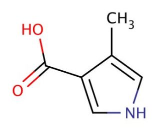 4-methyl-1H-pyrrole-3-carboxylic acid - chemical structure image